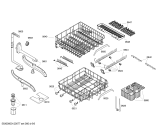 Схема №1 3VS953ID с изображением Ручка двери для посудомойки Bosch 00447546