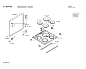 Схема №1 HSN242BEU с изображением Варочная панель для плиты (духовки) Bosch 00234583