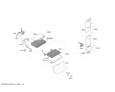 Схема №1 3KR7968P с изображением Вентиляционный канал для холодильника Bosch 11010002