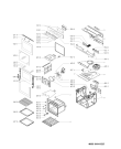 Схема №1 PCCI 502162 X с изображением Обшивка для духового шкафа Whirlpool 481010438968