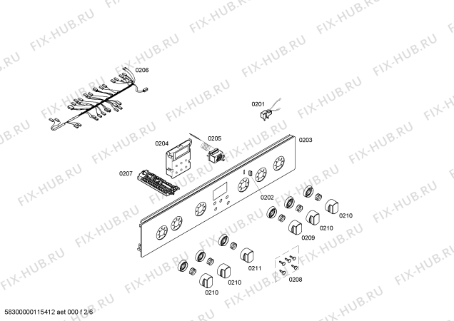 Схема №1 HM745200 с изображением Инструкция по эксплуатации для духового шкафа Siemens 00699929
