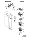 Схема №2 XBZ800AENF (F045537) с изображением Кулер для холодильника Indesit C00195357