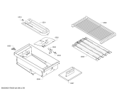 Схема №1 PC364GLBS с изображением Коллектор для плиты (духовки) Bosch 00663548