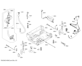 Схема №1 S52M58X8EU с изображением Передняя панель для электропосудомоечной машины Bosch 00708655