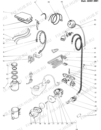 Схема №2 2114NI1 (F000297) с изображением Инструкция по эксплуатации для посудомойки Indesit C00036809