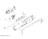 Схема №1 SHX99A15UC Apexx с изображением Внешняя дверь для электропосудомоечной машины Bosch 00242760