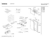 Схема №1 KS39V644 с изображением Дверь для холодильной камеры Siemens 00242060