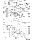 Схема №1 FL 7140 с изображением Ручка (крючок) люка для стиральной машины Whirlpool 481949878367