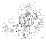Схема №1 AVXXL105EX (F033723) с изображением Заслонка для стиральной машины Indesit C00252473