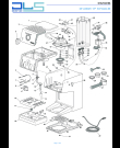 Схема №1 ECP3220J-BK с изображением Предохранитель для кофеварки (кофемашины) DELONGHI 5013278549