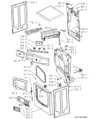 Схема №1 AWZ 9979 с изображением Декоративная панель для сушилки Whirlpool 480112100372