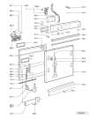 Схема №2 DW 100 S 401.097.67 с изображением Мини-ручка для посудомоечной машины Whirlpool 481241359206