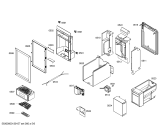 Схема №1 FI24DP30 с изображением Монтажный набор для холодильной камеры Bosch 00673238