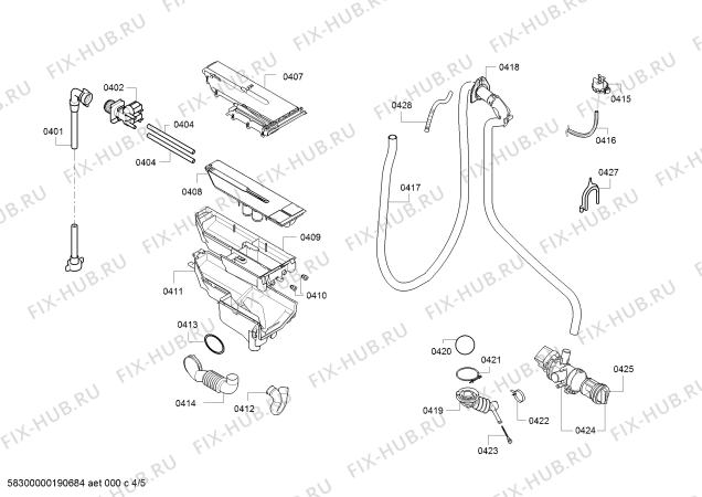 Схема №3 WM14T609FF с изображением Панель управления для стиралки Siemens 11011953