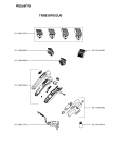 Схема №1 TN8930F0/GU0 с изображением Корпусная деталь для бритвы (эпилятора) Rowenta CS-10000061