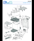 Схема №1 DISTINTA ECI341.CP с изображением Электропитание для кофеварки (кофемашины) DELONGHI 5013277129