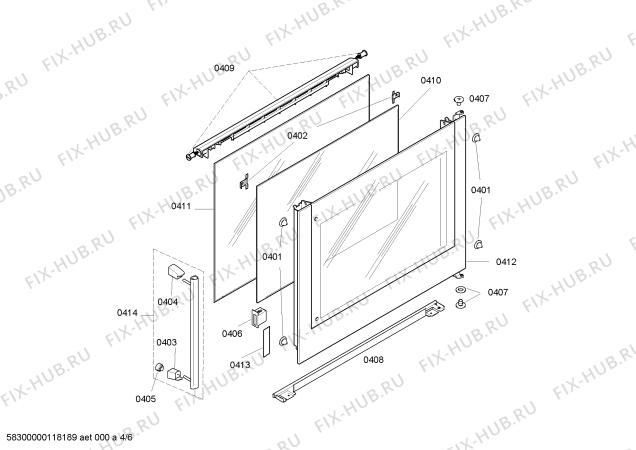 Схема №1 HBN21R150J с изображением Инструкция по эксплуатации для плиты (духовки) Bosch 00698041