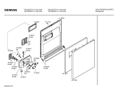 Схема №1 SE24238EE Lady of Spain с изображением Панель управления для посудомоечной машины Siemens 00218286
