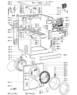 Схема №1 AWM 8143-AUSTR. с изображением Переключатель (таймер) для стиралки Whirlpool 481228219217