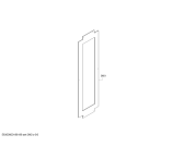 Схема №1 RW464301 Gaggenau с изображением Дверь для холодильника Bosch 00712099