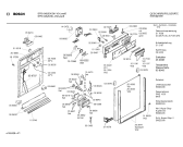 Схема №1 SPS6462II с изображением Вкладыш в панель для электропосудомоечной машины Bosch 00351024