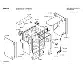Схема №3 SGI53A25EU с изображением Панель управления для посудомоечной машины Bosch 00435532