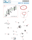 Схема №1 MICROWAVE с изображением Тэн для свч печи ARIETE AT6255773400