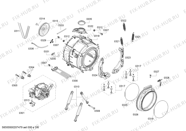 Схема №1 WDU28540IT с изображением Кабель для стиралки Bosch 12020387