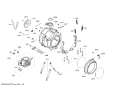 Схема №1 WDU28540IT с изображением Сливной шланг для стиральной машины Bosch 10005679