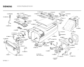 Схема №1 VS3809 с изображением Фильтр для пылесоса Siemens 00104999