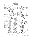 Схема №1 WAT 4450/WS с изображением Декоративная панель для стиральной машины Whirlpool 481945319882