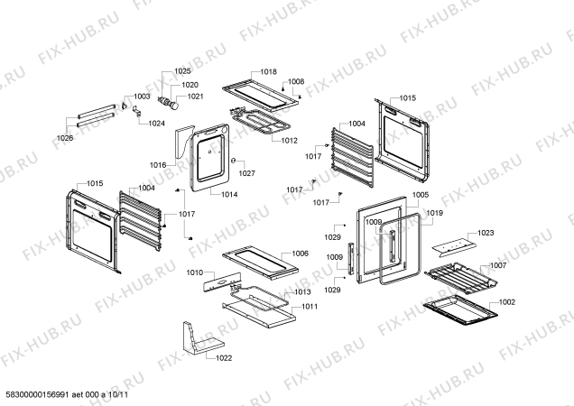 Схема №2 HSD786055N с изображением Варочная панель для электропечи Bosch 00710682