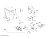 Схема №3 SRV6LDM00 D2 с изображением Силовой модуль запрограммированный для посудомойки Bosch 12014737