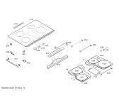 Схема №2 T4383N0 induccion neff tc 80 inox.4i+cp с изображением Стеклокерамика для электропечи Bosch 00479579
