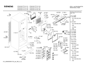 Схема №1 KS30U620 с изображением Дверь для холодильной камеры Siemens 00240729