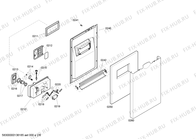 Схема №2 SRS43E22EU с изображением Краткая инструкция для посудомойки Bosch 00535962