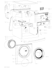 Схема №2 AWOE 91030 GR с изображением Модуль (плата) для стиральной машины Whirlpool 481010650064