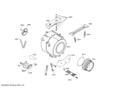 Схема №1 WAA2016SBC с изображением Декоративная рамка для стиралки Bosch 00665989