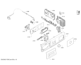 Схема №2 WT48Y801GB IQ700 selfCleaning condenser с изображением Модуль управления, запрограммированный для сушильной машины Siemens 00630454