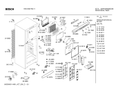 Схема №1 KSU40621NE с изображением Дверь для холодильной камеры Bosch 00243869