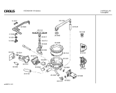Схема №1 CG550S4 DOMO500 с изображением Магнитный клапан для электропосудомоечной машины Bosch 00152791