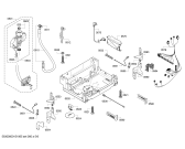Схема №1 S21M53N4EU с изображением Передняя панель для посудомойки Bosch 00702847