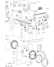 Схема №1 AWO/D 7243 с изображением Декоративная панель для стиральной машины Whirlpool 481245310719