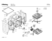 Схема №1 V4217 с изображением Передняя часть корпуса для посудомоечной машины Bosch 00274461
