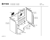 Схема №2 P1HCB21340 с изображением Панель управления для духового шкафа Bosch 00369776