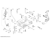 Схема №2 SMI53L35EU SilencePlus с изображением Силовой модуль запрограммированный для посудомоечной машины Bosch 00753169