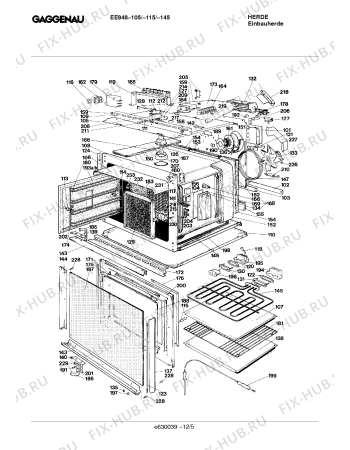 Схема №3 EE848105 с изображением Панель управления для электропечи Bosch 00291477