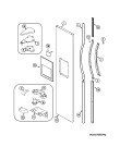 Схема №2 GC2227DEDW с изображением Фитинг для холодильника Whirlpool 482000094040