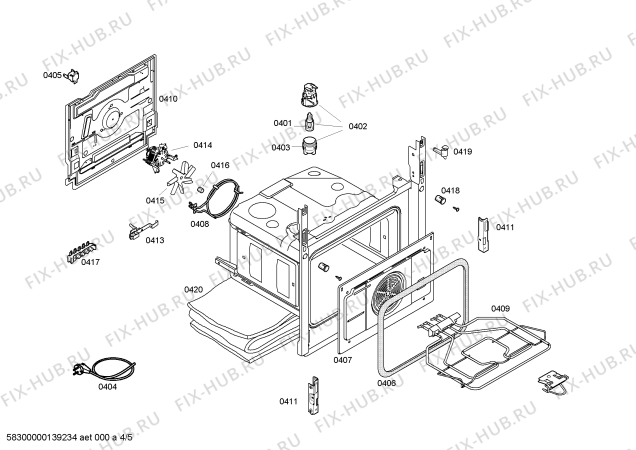 Схема №1 HSV746055T с изображением Крепеж для духового шкафа Bosch 00613570