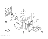 Схема №1 HSV746055T с изображением Крепеж для духового шкафа Bosch 00613570